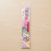 日本製 大阪限定 Hello Kitty 透明筷 大阪城櫻花款 關西機場帶回