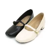 【MATERIAL 瑪特麗歐】TG72520  加大尺碼25.5-27  女鞋 跟鞋 MIT簡約素面瑪莉珍鞋(跟鞋)