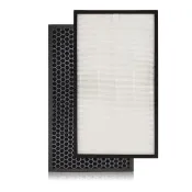 【RENZA】適用Panasonic 國際牌 F-PXC50W 空氣清淨機(HEPA濾網+活性碳濾網 濾芯)