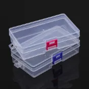 【現貨批發】PP高透明塑膠盒子 長方形五金配件小產品包裝盒文具卡片漁具收納盒