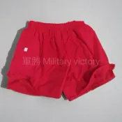 黑色/紅色 運動短褲 救生員短褲 消防員短褲 運動短褲 國軍短褲