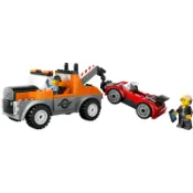 玩具研究中心 現貨  樂高 LEGO 積木 城市系列 -拖吊車和跑車維修60435