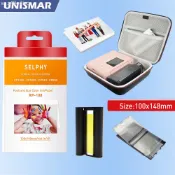 ♞副廠 Selphy CP1300 CP1200 收納包 | 相紙 4x6'' | 墨盒 KP-108IN | 適用於佳