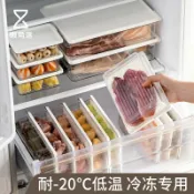喜挖2店 【喜挖】懶角落冰箱冷凍收納盒家用廚房水果蔬菜雞蛋保鮮盒食品級密封盒子