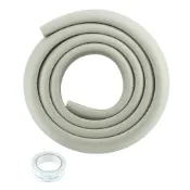 (店+)灰色橡膠防撞條 樓梯防撞條 防撞邊條 165-PU200G 護角條 桌邊防撞條 L型防撞條 柱子防撞條 防撞軟墊