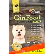 【松果購物】GinFood人蔘皂甘保健犬糧(1.5公斤/袋)