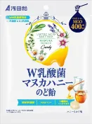 【DOKODEMO】淺田飴雙倍乳酸菌麥盧卡蜂蜜潤喉糖 60g