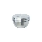 (店+)【PERFECT 理想】台灣製316不鏽鋼隔熱碗附蓋12cm/350ml兒童碗國小碗國小餐具