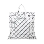 ISSEY MIYAKE 三宅一生 BAOBAO PRISM 8x8 亮面托特包-白｜JS Maxx官方旗艦館