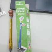 7-11 Line Friends 耳機塞 金屬光 兩用觸控筆 熊大 金屬光 筆沒水了 只有耳機塞 和觸控筆