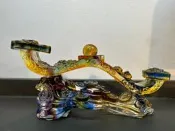 琉璃/如意/玉如意/順利/吉祥如意/開運/轉運/風水/贈禮/擺件/招財/避邪/擋煞/化煞/富貴/圓滿