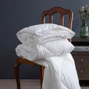 【WEDGWOOD】台灣製｜超細纖維科技羽絨 抗菌冬被(雙人180x210cm)