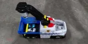 (Shi1) 瑕疵品 TOMICA 米奇妙妙保衛隊 抓抓收納車 附小車X3 /有缺件 /TAKARA TOMY