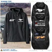 連帽夾克外套Mustang GT美國肌肉車福特野馬汽車改裝車夾克可工作衣服外套