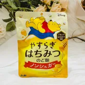 日韓小潼 日本 Asahi 朝日 小熊維尼 蜂蜜風味糖 54g 蜂蜜喉糖 喉糖｜全店$299 全家取貨免運｜滿額折500｜APP下單最高賺19%點數⚡
