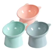 (店+)傾斜高腳寵物碗 飼料碗 貓碗 架高碗 狗碗 護頸寵物碗 高腳碗 寵物飼料盆
