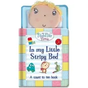 In My Little Stripy Bed(硬頁書)/Susie Linn Toddler Time In My Little Bed 【禮筑外文書店】