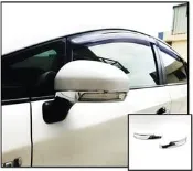圓夢工廠 Toyota Prius a 2015~2021 Prius Alpha 鍍鉻 後視鏡 後照鏡燈框 方向燈框