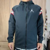 【NIKE】***JORDAN***喬丹 AIR 飛人 連帽外套 夾克 M號 二手 NBA 籃球 AR2248-010
