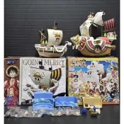 👹萬模殿玩具收購👹代理版 銀證 海賊王 組立式 DX 梅莉號  + 千陽號DX 電鍍版