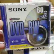 [台中售]SONY DVD-RW 光碟片 60min分鐘 8公分光碟片 重複讀寫光碟  SONY攝影機可使用 墨西哥生產