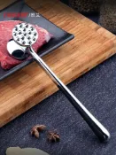 協貿國際日用品生活6館 牛排錘松肉敲肉錘扎肉實心斷筋器嫩肉拍打肉錘子家用工具廚房神器