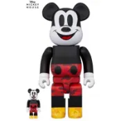 Be@rbrick Bape 紅褲迷彩米奇 500%/1000%