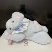 優趣甄選☆可愛毛衣小象絨毛玩具布娃娃禮服灰象睡覺抱枕彩色大象兒童安撫玩偶趴趴小象紙巾盒生日交換禮物