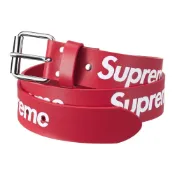 (店+)【Supreme】SUP-FW25-2009 Supreme FW25 WEEK 12 Repeat Leather Belt 牛皮 皮帶 男女同款情侶款 多色 -