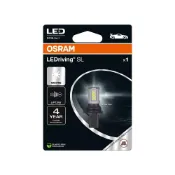 (店+)【Osram 歐司朗】828DWP P13W LED 6000K(日行燈燈泡)