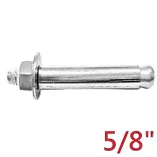 (單一個) 5分~6分，5/8“，3/4“ 白鐵 膨脹螺絲 套管式 壁虎 【】 不銹鋼 白鐵壁虎 不銹鋼膨脹螺絲 套管