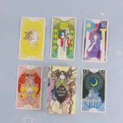 📓桃園出貨📓 有中文說明 星之紡者塔牌 Star Spinner Tarot 10.3x6cm