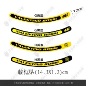 【品城騎士精品】造型 輪框貼 拉線貼 鋼圈 輪圈 貼紙 勁戰 BWS FORCE SMAX 雷霆S JETS