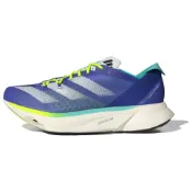 (店+)【adidas 愛迪達】ID3635 adidas Adizero Adios Pro 3 舒適百搭減震 低幫 馬拉松長跑跑步鞋 男女同款 藍白色 愛迪達女鞋 運動鞋女 女鞋 愛迪達男鞋 男運動鞋 男鞋