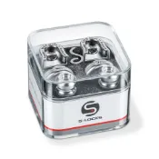Schaller S-Locks 消光銀色 (一組) 吉他 貝斯 專用 安全 背帶扣