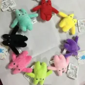 小兔子 吊飾 鑰匙圈 娃娃 娃娃機 雜物 雜貨 批發 批貨