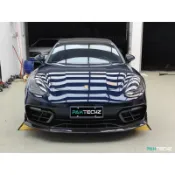#Paktechz ​保時捷Panamera 乾碳套件 ​改裝清單：前下、氣壩、側裙、後下