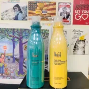NANA實拍二店~  KIN 卡碧絲 頂級還原酸蛋白 洗髮精 / 護髮素 900ML 部落客大推薦