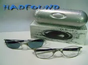 【經典款】獨賣 OAKLEY 全新 鈦框 近視 運動版 光學鏡架  TITANIUM  Ti Wiretap + 魚雷鋁眼鏡盒 (THE NORTH FACE nike adidas)