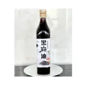 (店+)北港新勝裕黑麻油玻璃瓶  買一瓶送一束手工麵線