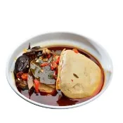 【南門市場老林記】招牌麻辣臭豆腐5盒組(每盒4片585g共20片全素 南門市場 素食)