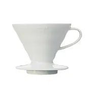 HARIO V60 磁石濾杯｜白色01  ∕  02｜VDC-01W  ∕  VDC-02W