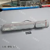 全揚撞球 【CUETEC-Pro line灰色硬殼(6孔球筒)】2B4S大小袋-球桿背袋-球盒