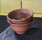 北投大屯窯 手工厚重飯碗 復古粗陶家用飯碗 湯碗 傳統工藝陶瓷餐具 台灣在地窯燒 實用碗盤 陶瓷碗盤 廚房日常飯碗985