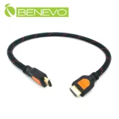 Benevo  0.5米 高畫質鍍金接頭HDMI1.4影音連接線(公對公) (BHDMI4005)