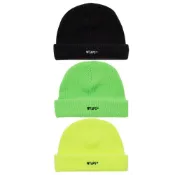 【BreezeOnline 微風精品線上】Wtaps Beanie 毛帽 黑/螢光綠/螢光黃 251MADT-HT01