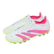 adidas 愛迪達 足球釘鞋 Predator League 2G/3G AG 男鞋 白 粉 人造草皮 ID3836