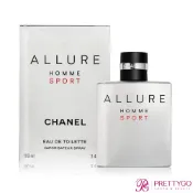 CHANEL 香奈兒 男性運動淡香水 Allure Homme Sport(50ml 100ml)-航版【美麗購】