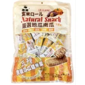 【春天五金百貨】 黑熊  鑫豪五糧黑糖瓜瓜糙米果 (12.2g*33pcs)  全素 獨立小包裝 零食 零嘴 點心 餅乾