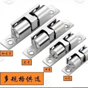 304櫃門不鏽鋼打孔碰珠卡扣防撞門吸大門衣櫃卡式門扣磁吸鎖櫃